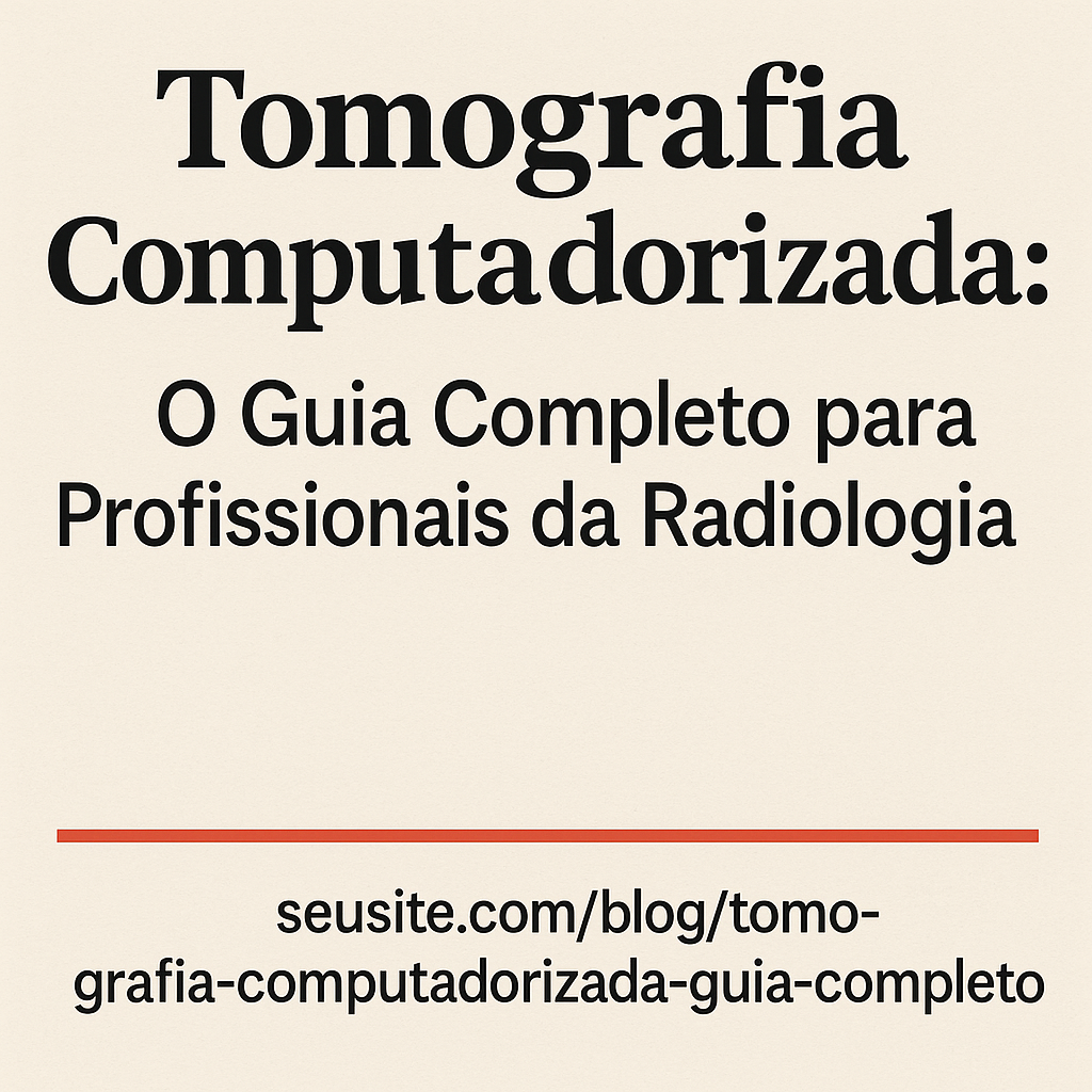 Tomografia Computadorizada Tomografia Computadorizada